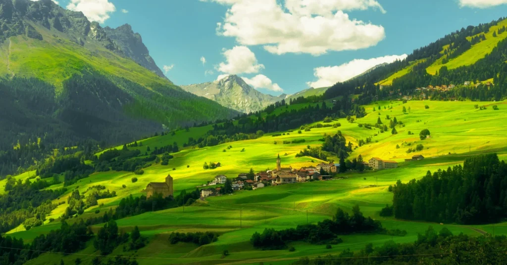 Switzerland in summer