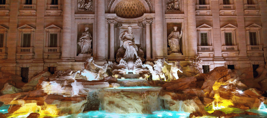 Fontana di Trevi, Rome Best places to visit in November in Europe