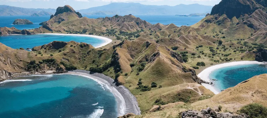 Komodo Island, famous place of indonesia