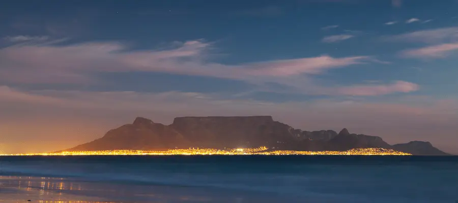 Table Mountain, Tourist spot in capetown