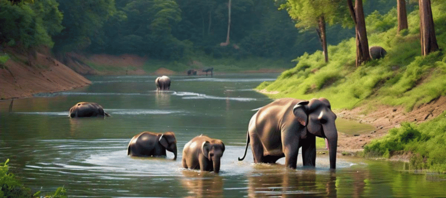 Thekkady, best sightseeing place in South India