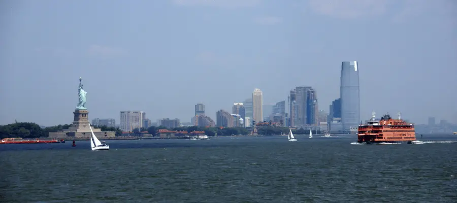 staten island ferry statue of liberty