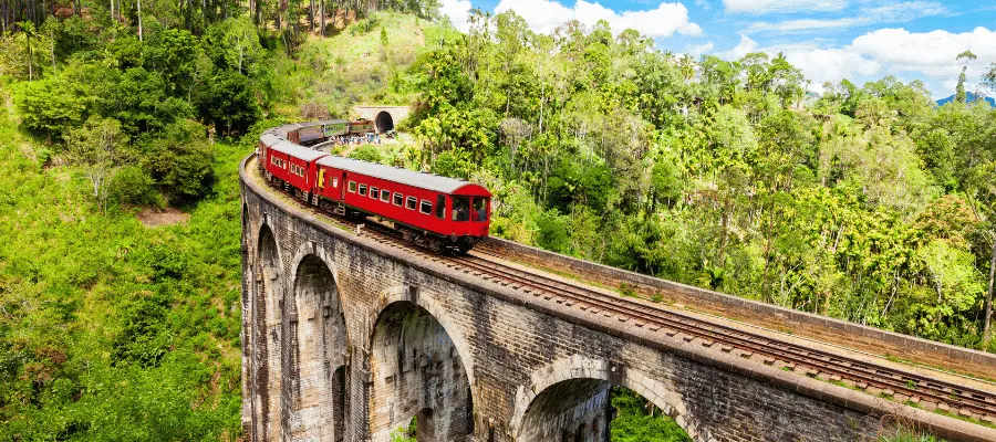 Ella and the Nine Arches Bridge, Sri Lanka