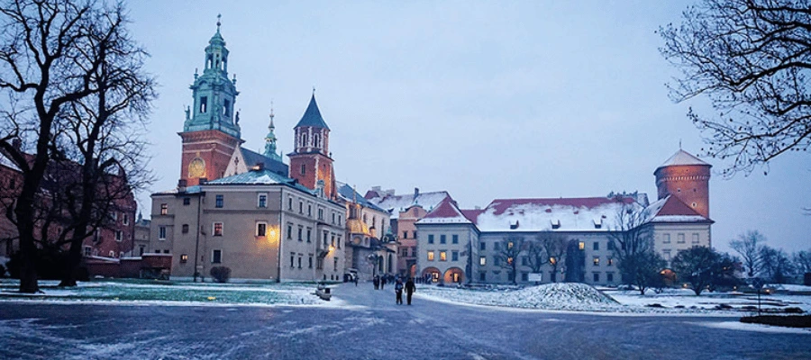 Krakow, Poland winter city breaks in Europe