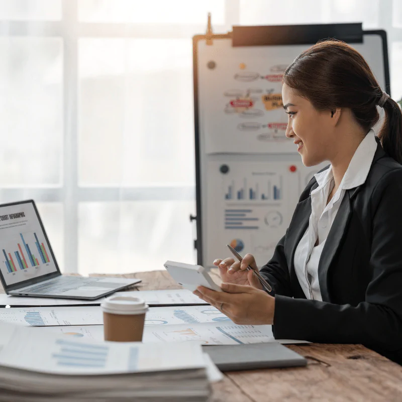 Corporate Travel Management Person