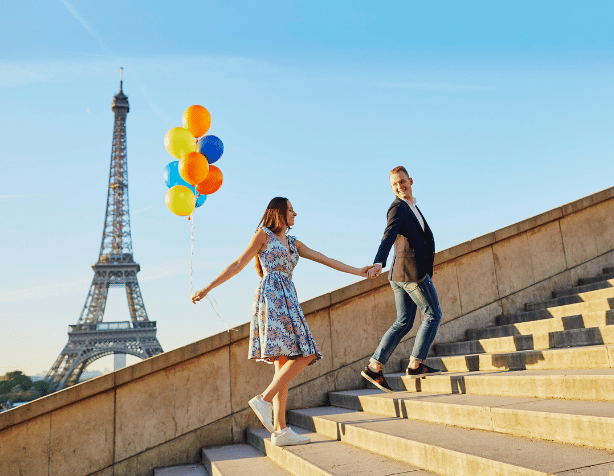 Couple in Paris