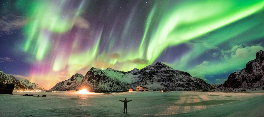 Northern lights viewing Canada