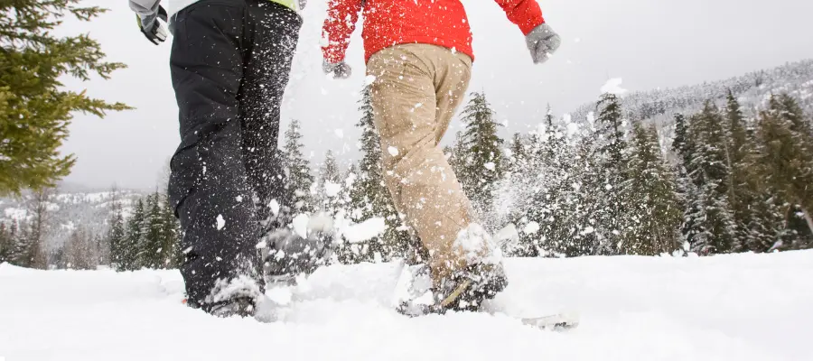 snowshoeing in canada