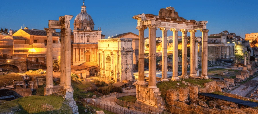 The Roman Forum, top thing to see in rome