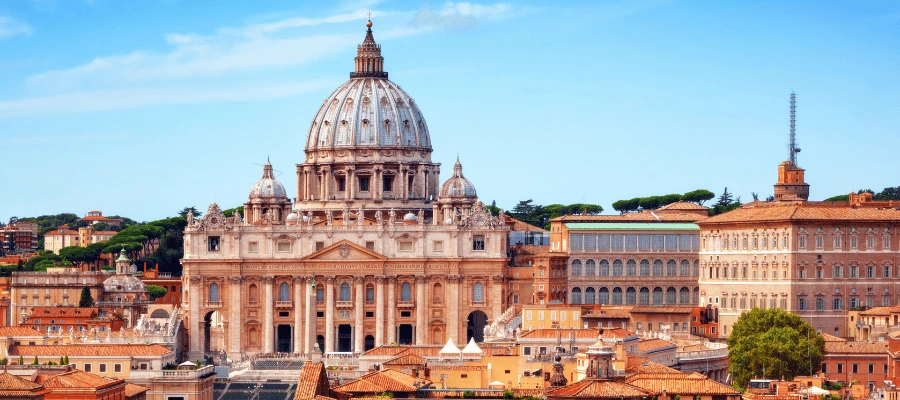 The Vatican Museums and St. Peter’s Basilica, Rome