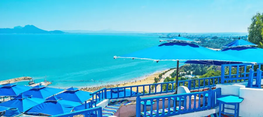 Sidi Bou Said Beach, Best Beach in Tunisia