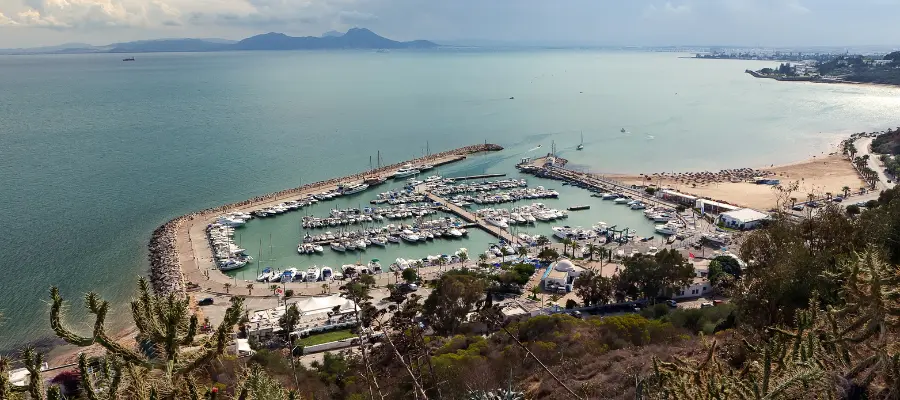 Sidi Bou Said Beach, Best Beach in Tunisia