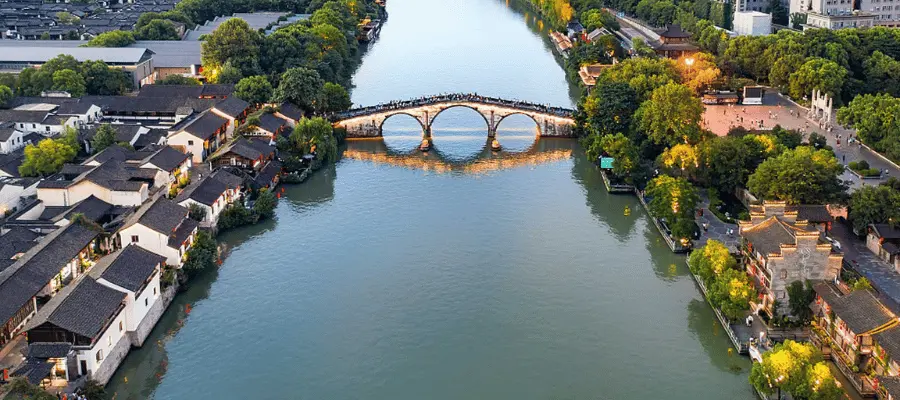 Grand canal Hangzhou, China