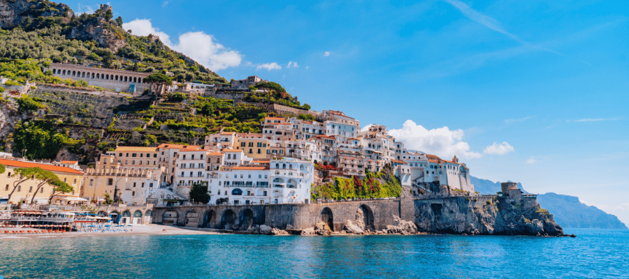 Amalfi Coast, best place to visit in europe in June