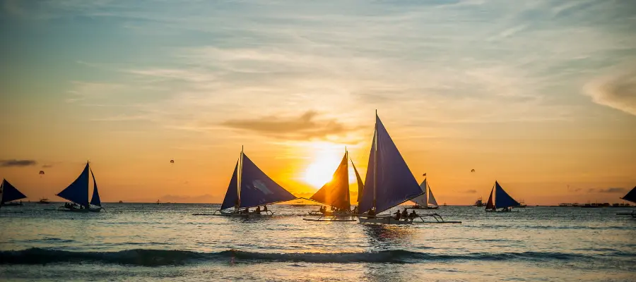 Relaxing in Boracay