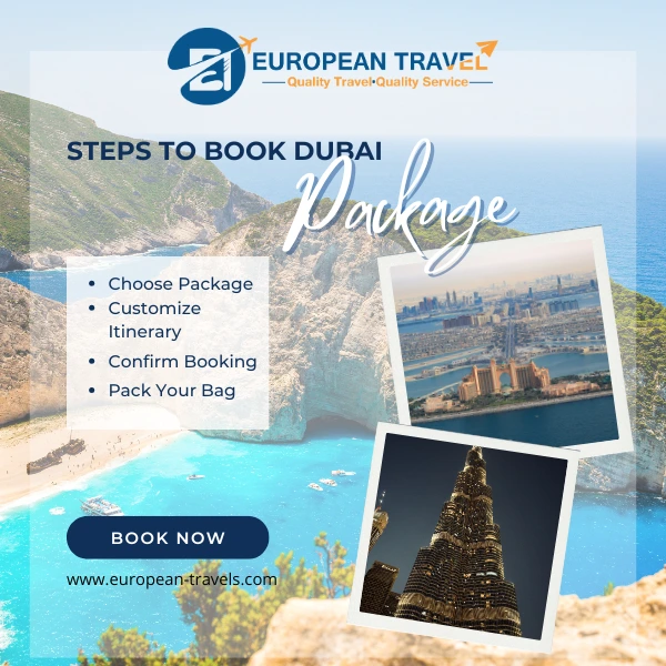Steps to Book Dubai Tour Package