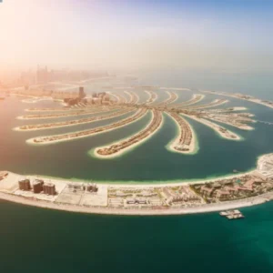 palm Jumeirah view from Top
