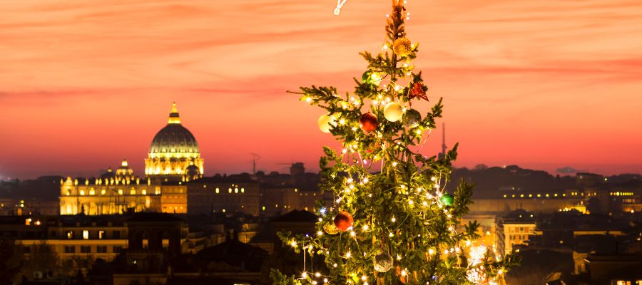 Best places to visit in Europe in December _Rome