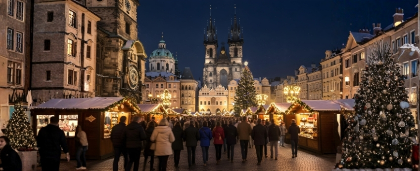 Prague - best places to visit during christmas